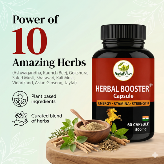 Herbal Booster Plus Capsule-- Herbal Capsule For Improve Strength And Stamina